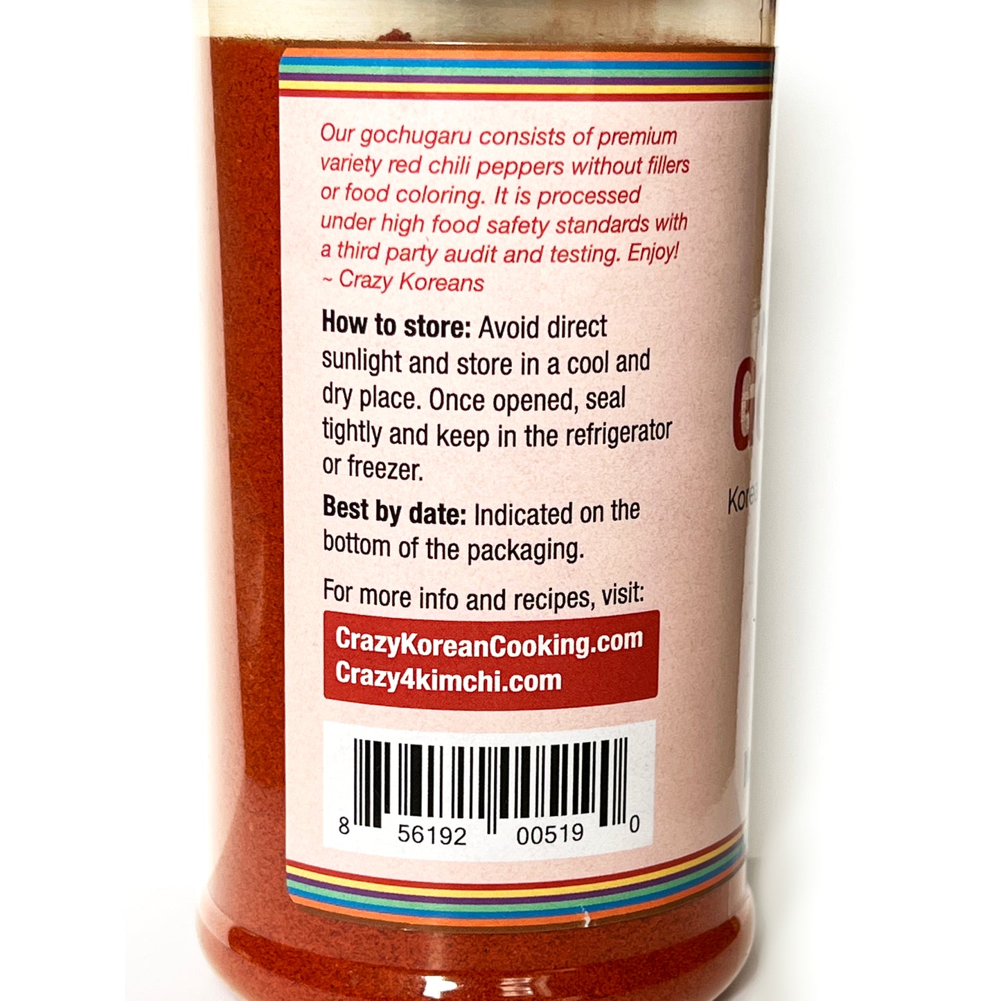 2 Pack, Fine Grind Gochugaru Non GMO Kosher Korean Red Pepper Powder (for sauce making), 6 OZ
