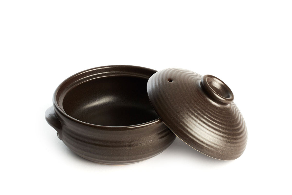 Premium Korean Stone Bowl Large, With Lid