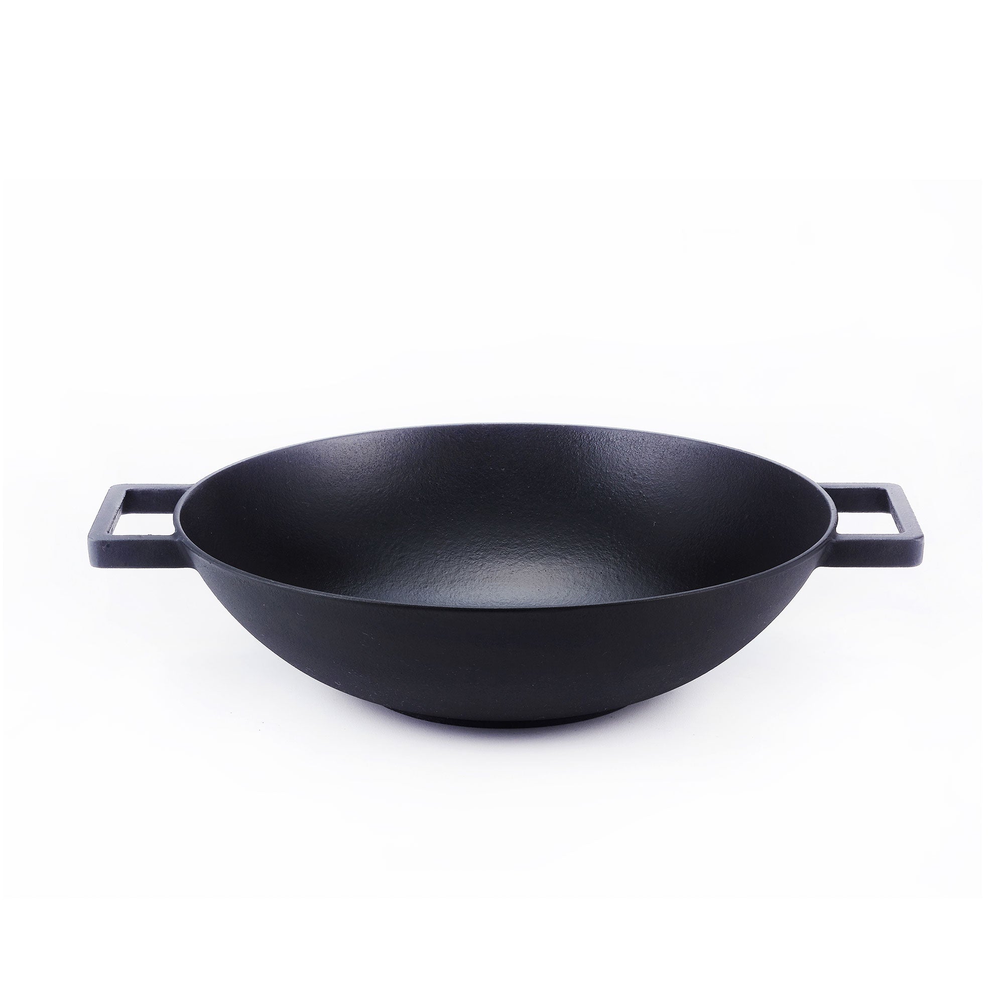 MOOSSE Premium Enameled Cast Iron Mini Wok Pan with Lid – Crazy Korean  Cooking