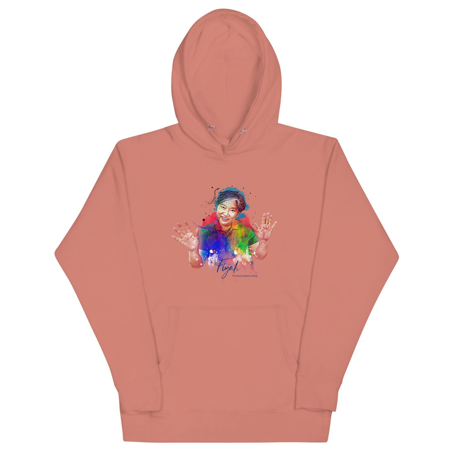 Unisex Hoodie, Mom Watercolor