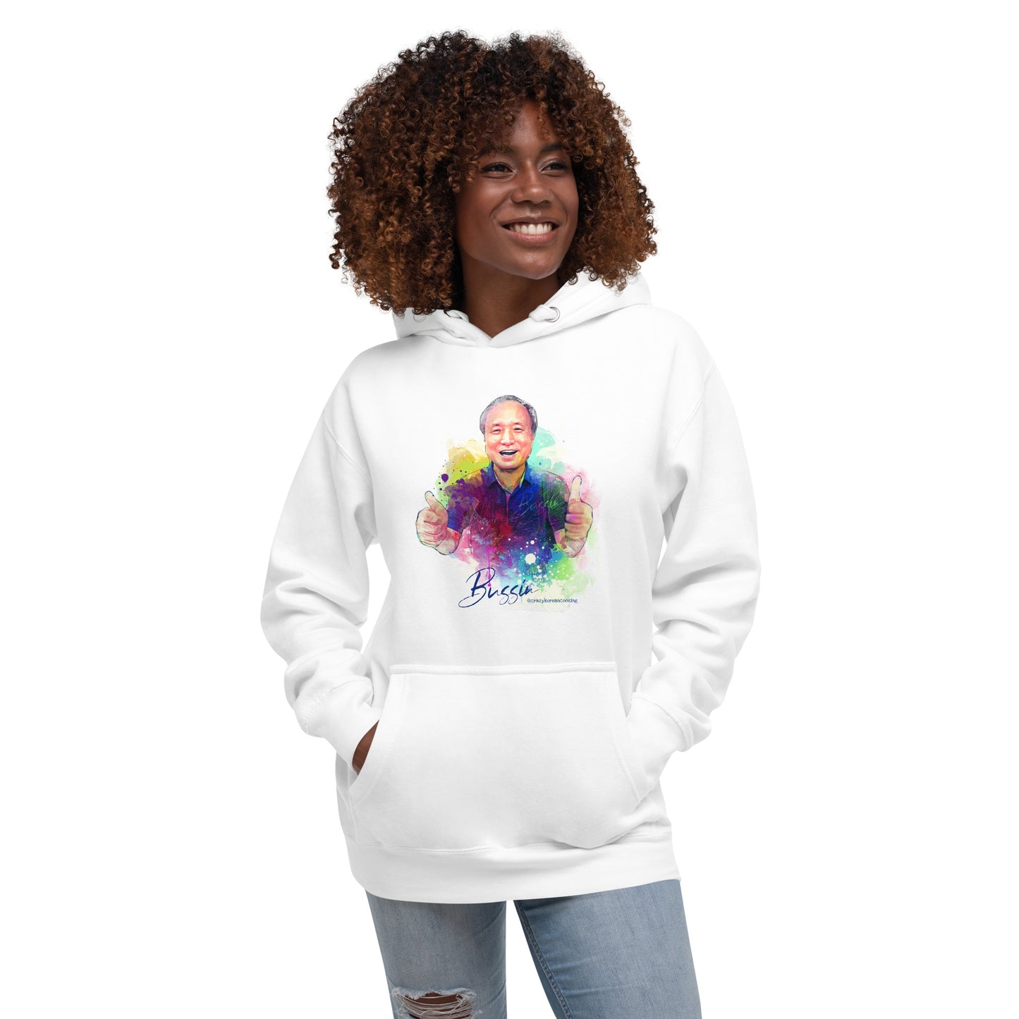 Unisex Hoodie, Dad Watercolor