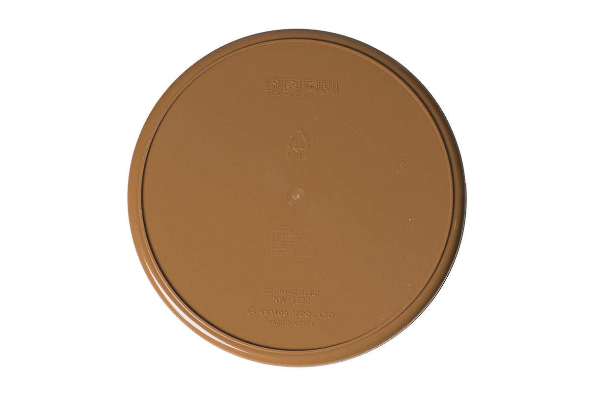 Premium Kimchi Container, 5.8 Gal (22L), Round by Crazy Korean Cooking