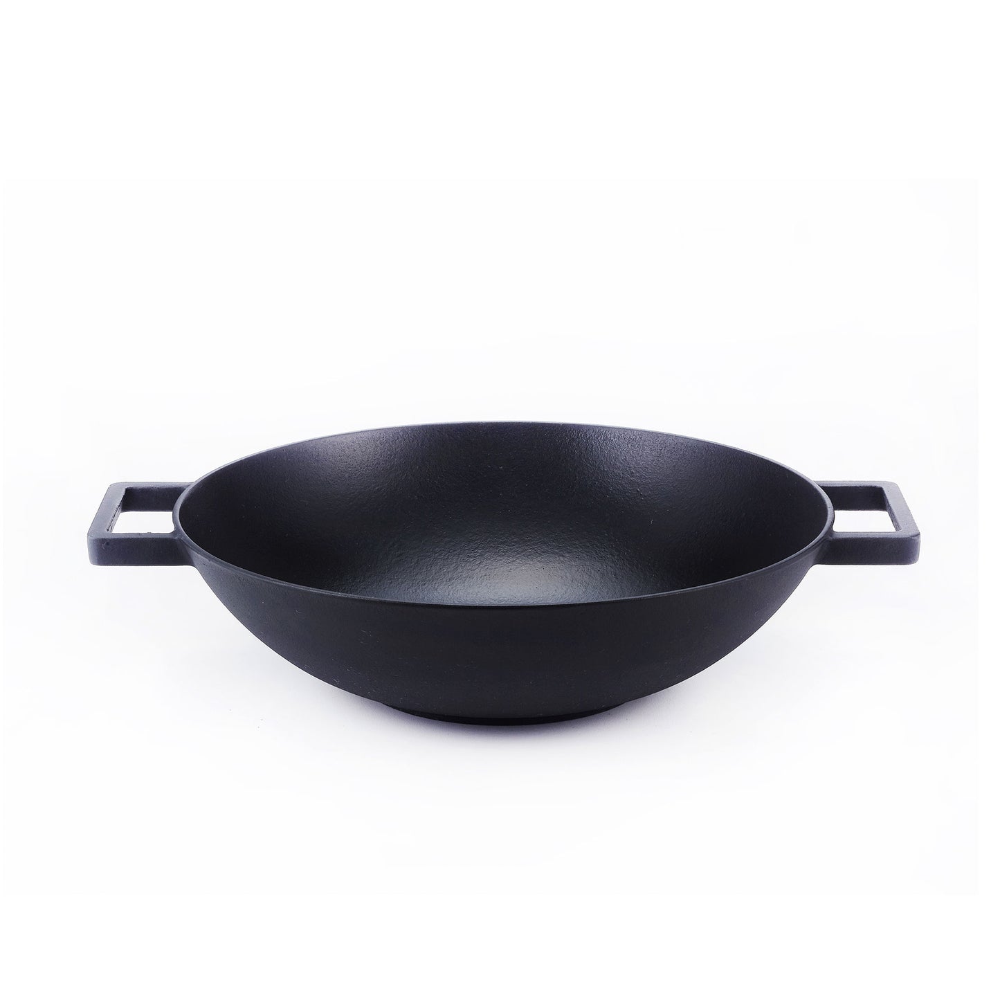 MOOSSE Premium Enameled Cast Iron Mini Wok Pan with Lid – Crazy