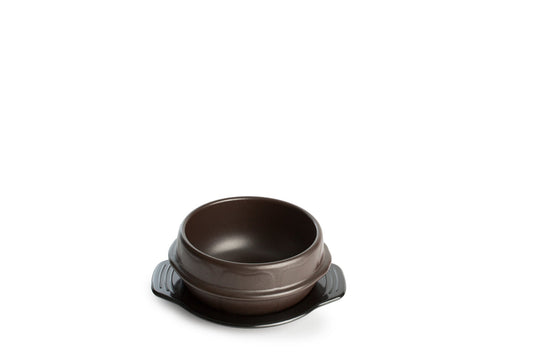 Tiger Dolsot Stone Bowl with Lid (No Trivet) Size 4 – Crazy Korean Cooking