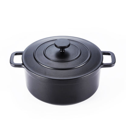 Hot Sale Mini Size Small Cast Iron Casserole Dish Pots with Wooden Base -  China Mini Casserole and Dutch Oven price
